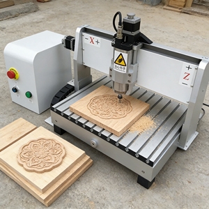 3040 <strong>Mini</strong> CNC Wood <strong>Router</strong> 57 Stepper Motor Small Engraving Cutting Machine - Product Image 1