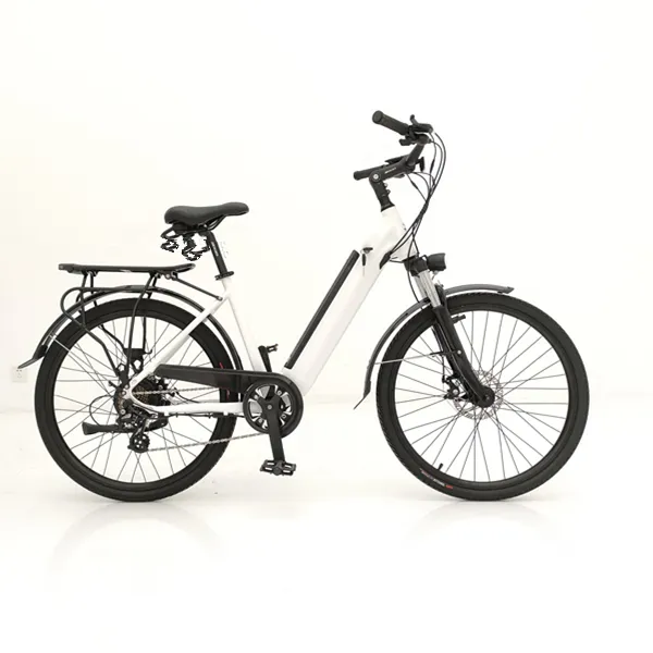 electric city bike with 26 inch hidden battery fashion disc brake bicycle electric