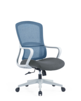Chaise de bureau ergonomique en maille confortable personnalisable Chaise de patron de bureau de direction au design moderne pour fonction pivotante de bureau