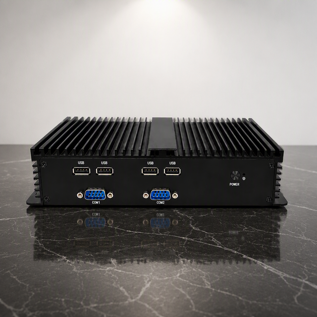 Fanless Industrial Mini PC Intel Celeron N2840 100% Brand-New Industrial-Grade Motherboard RS485+RS232 COM DDR3L 1333MHz