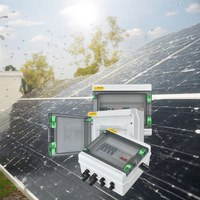 Boîtier de Combinaison Solaire Photovoltaïque Tulaibu Série DC Étanche pour Extérieur, 1 Entrée 1 Sortie, Équipement de Distribution d'Énergie