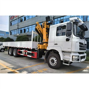 Camion grue articulée Shacman de haute qualité, 10 tonnes, 6x4, 20 tonnes, avec grue à flèche articulée hydraulique, à vendre - Product Image 4