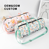 Tas punggung tahan air motif kustom, tas olahraga, tas Tote Gym, tas perjalanan Halloween ringan untuk pria & akhir pekan