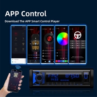 Reproductor de Audio para Auto con Bluetooth 5.1, 1 Din, 4 RCA, AUX, MP3, Estéreo, para Venta al Por Mayor de Fábrica OEM