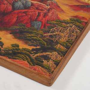 Décoration de bureau haut de gamme en laiton et bois massif, artisanat de style chinois moderne, respectueux de l'environnement, motif Grande Muraille, <span class=keywords><strong>Guge</strong></span> - Product Image 6