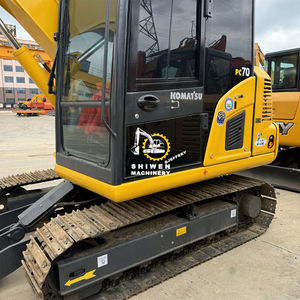 Miniexcavadora KOMATSU PC70-8 Usada a Bajo Precio con Bomba de Engranajes y Rodamientos, 7 Toneladas de Peso Operativo, para Granjas - Product Image 6