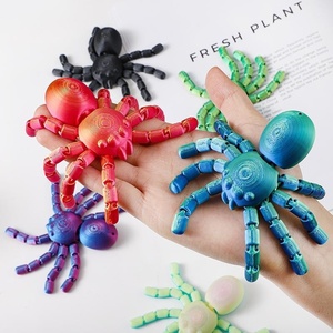 Chất Lượng Cao 3D In <span class=keywords><strong>Spider</strong></span> Mô Hình Động Vật Từ Mô Phỏng Đồ Chơi Cho Trẻ Em OEM Tùy Chỉnh Nhựa Mới Lạ Gag Đồ Chơi - Product Image 1