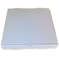 Boîte à pizza portable personnalisable en carton ondulé de qualité alimentaire, découpée sur mesure, en stock, prête à être expédiée, 32x32x4cm, directement de l'usine