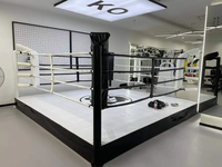 Ring de boxe professionnel 5x5m de haute qualité pour l'entraînement sportif créatif, fabriqué par un professionnel de la lutte et de la taekwondo