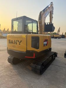 รถขุดขนาดเล็ก Sany SY55U ใหม่ น้ำหนัก 5.5 ตัน เครื่องยนต์ Yanmar แท้ รถขุดตีนตะขาบ Sany 5.5 ตัน แบบ Zero Tail Swing สำหรับงานก่อสร้าง - Product Image 4