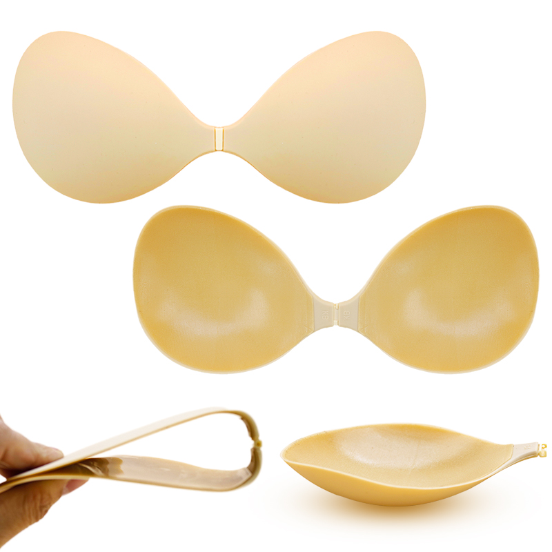 Adhesive Bras Mango Lift Bra Strapless Invisible Bra Amofer Super Sticky  Push-Up Bra Adhesive Silicone