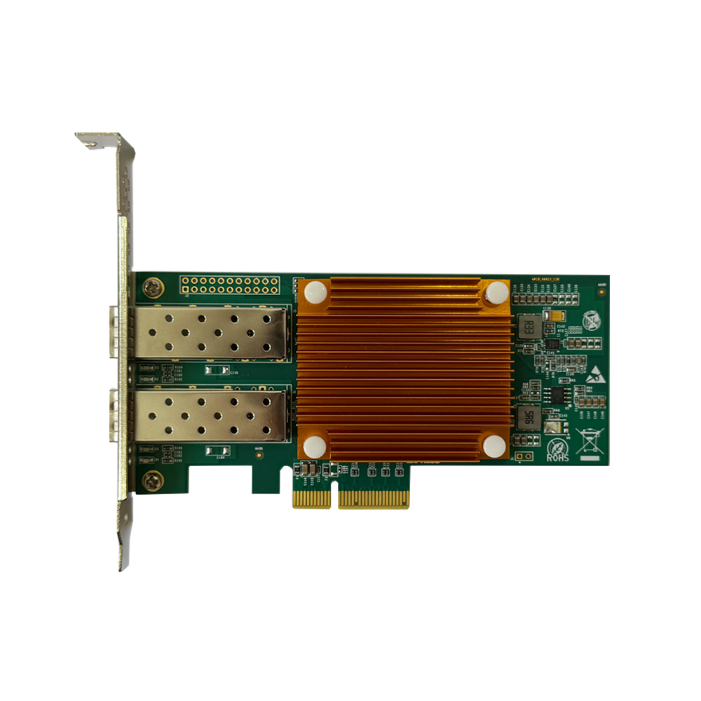 GRT Pcie X4 10G Network Lan Card - Dual SFP Fiber Adapter