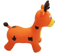 Juguete Inflable de PVC con Forma de Animal Saltarín para Niños, Regalo de Navidad