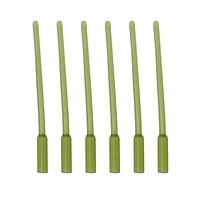 Tube d'insertion de plomb en ligne pour la pêche à la carpe, manchon en caoutchouc anti-emmêlement pour montage Ronnie, accessoire de pêche pour montage européen à la carpe