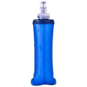 Free Sample BSCI Factory Oem/Odm Folding Bottle Foldable 250Ml 350Ml 500Ml Blue Gray fashion Running Foldable <b>Kettle</b> <b>Collapsible</b> - Product Image 3
