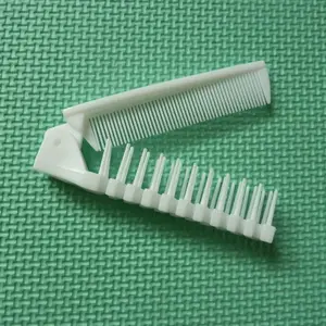 disposable hotel use cheap plastic foldable comb
