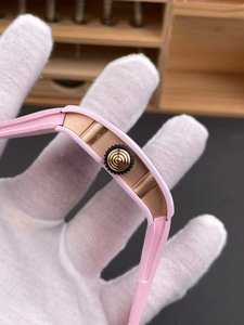 Popular Fashion Top-quality Business Luxury pink Ceramic Rubber Strap Tourbillon Waterproof Automatic <b>Mechanical</b> <b>Watch</b> - Product Image 4