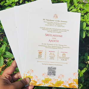 Invitaciones <span class=keywords><strong>de</strong></span> Boda con Estampado en Relieve <span class=keywords><strong>de</strong></span> Lujo, Pedido al por Mayor para Distribuidores - Product Image 2