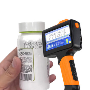 Impresora de Inyección de Tinta Portátil de 12.7mm para Bolsas de Plástico de Alimentos, Impresora de Fechas Pequeña, Mini Impresora de Mano para Logotipos en Cajas, Códigos de Lote y Fecha de <span class=keywords><strong>Caducidad</strong></span> - Product Image 1