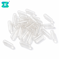 Fabricant Impression de logo personnalisée Capsules HPMC vides transparentes Taille 0 00 Capsules végétariennes transparentes
