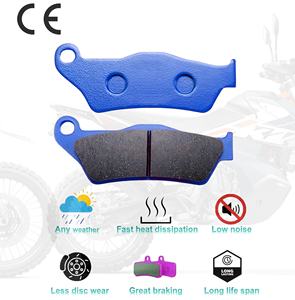 Pezzi di ricambio per moto di fabbrica pastiglie freno a disco FA181 per <span class=keywords><strong>Royal</strong></span> <span class=keywords><strong>Enfield</strong></span> classico proiettile <span class=keywords><strong>500</strong></span> cromato 16-18 himalayano 16-21 - Product Image 5