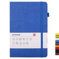 Cuadernos de Alta Calidad en Oferta, Cuadernos Promocionales A4 para Negocios, Cuadernos de Tapa Dura de Cuero PU con Logotipo Personalizado