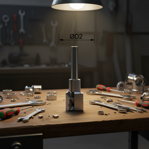 Enchufe Fervi con Inserto Hexagonal Largo D2 L - Product Image 3