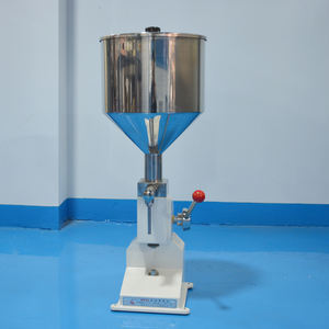 Machine de remplissage manuelle A01, appareil de remplissage pour petite taille 0-50ml, avec trémie de remplissage 10l - Product Image 2