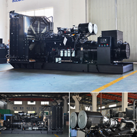 1 mw centrale investisseur 1000kw générateur diesel avec Cummins KTA38-G4
