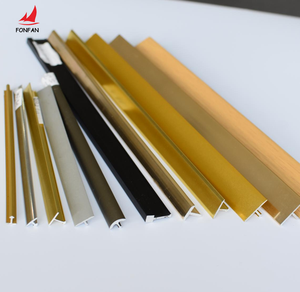 Nhôm bạc Matt kim loại t loại gạch TRIM Dải chuyển tiếp tầng Doanh hồ sơ Nhà cung cấp - Product Image 6