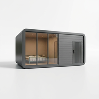 WELLCAMP Luxury Apple Cabin Capsule Pod House Maison modulaire préfabriquée Tiny Home Smart Glamping Resort Hébergement Investissement