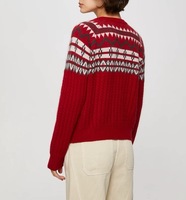 Pull à manches longues pour femmes Pull-over oversize Holiday Pullover Funny Xmas Party Wool Knitwear Best Gift Bestseller for Christmas