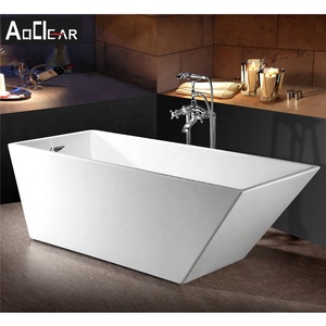Piscine autoportante en acrylique rouge, 1 pièce, <span class=keywords><strong>baignoire</strong></span> à pieds, avec <span class=keywords><strong>douche</strong></span> et <span class=keywords><strong>prix</strong></span> de pieds - Product Image 5