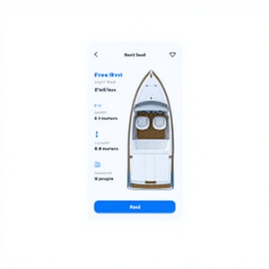 Boat Rental App: Book boats, <b>yachts</b>, and jet skis with real-time availability, secure payments, GPS navigation, and instant book - Product Image 1