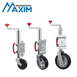 10 pouces 1200lbs Swing Up <span class=keywords><strong>roue</strong></span> en caoutchouc <span class=keywords><strong>caravane</strong></span> bateau remorque Jack <span class=keywords><strong>roue</strong></span> <span class=keywords><strong>jockey</strong></span> - Product Image 5