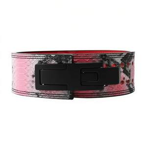Ceinture réglable à levier d'haltérophilie de conception personnalisée Ceinture à levier d'haltérophilie pour adultes Gym Fitness - Product Image 1