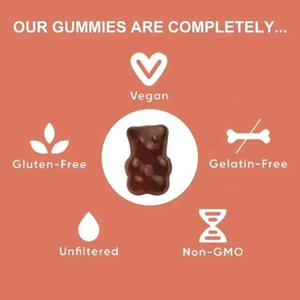 Organik Vegan Cordyceps Reishi & Lions Mane mantar Gummies doğal Nootropic beyin takviyesi için geliştirilmiş bilişsel fonksiyon - Product Image 5