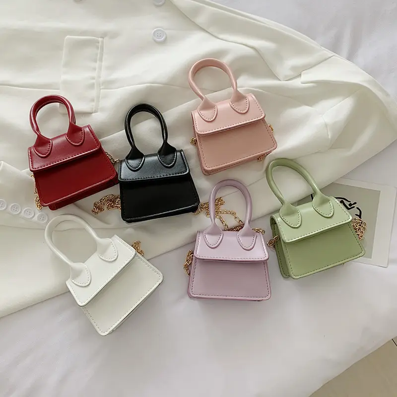 Bolsos pequeños coloridos para mujer, mini bolso de hombro a la moda para mujer o niña, bolsas de bebé, mini bolsos para niños