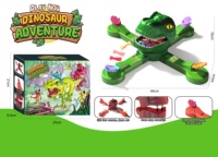 4 joueurs parent-enfant tête de dinosaure interactive dinosaure affamé manger des os jeu d'éjection jouets