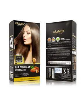 AHCMAX OEM 100毫升最畅销的永久头发颜色为您自己的标志