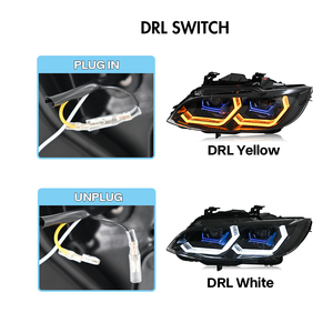 Conjunto de Faros Delanteros LED Xenón A208-1-B, Accesorios de Lámparas Modificadas para Automóviles, para <span class=keywords><strong>BMW</strong></span> E92 E93 <span class=keywords><strong>328i</strong></span> 335i Coupé 2007-2010, Venta al por Mayor - Product Image 6