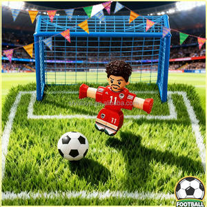 Nouveauté : <span class=keywords><strong>Jeu</strong></span> de société de combat manuel pour enfants, <span class=keywords><strong>jeu</strong></span> de table de football miniature avec bras à pression, jouets de la <span class=keywords><strong>Coupe</strong></span> <span class=keywords><strong>du</strong></span> <span class=keywords><strong>Monde</strong></span> 2026, <span class=keywords><strong>jeu</strong></span> de football de table avec rotation, coup de pied et pointage - Product Image 2