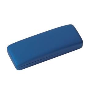 Estuche de goma azul con interior de terciopelo para guardar bolígrafos y lápices - Product Image 2