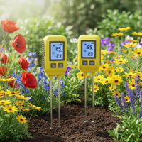 Testeur de sol numérique NPK 7 en 1, analyseur de sol intelligent pour le jardin, mesure du pH, de l'humidité, de la température et des nutriments, analyseur de sol professionnel portable