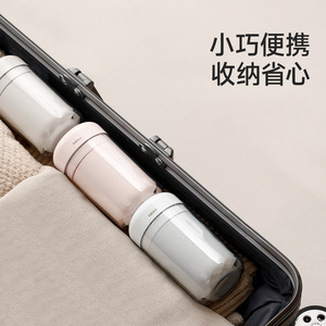 FaSoLa Travel Toothbrush Cup Portable Foldable Crystal Mug For Couples And Individual Use - Product Image 4