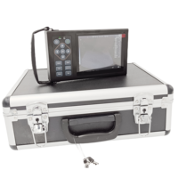 Échographe vétérinaire portable pour diagnostic abdominal porcin et ovine avec écran LED de 5,6 pouces et sonde mécanique de 3,5 m