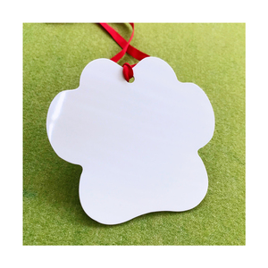 Ornamento de Navidad de doble cara con forma de árabe, ornamento personalizado de aluminio en blanco, de Metal, para Navidad, gran oferta - Product Image 4