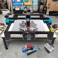 Mini routeur CNC 3D, machine de gravure au laser à diode, nouvelle machine de haute précision pour le métal, le verre, le bois, le cuir, la pierre, le papier, le plastique, le contreplaqué