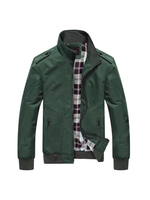 Veste coupe-vent décontractée à la mode pour hommes, vêtements d'extérieur minces pour le printemps, l'automne et l'hiver, nouveau manteau Ho avec fermeture éclair et logo à l'avant