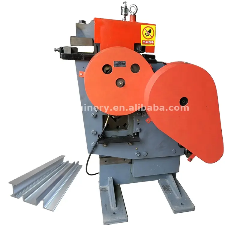 High efficiency angle/channel metal cutting machine steel plate hole punching and shearing machine